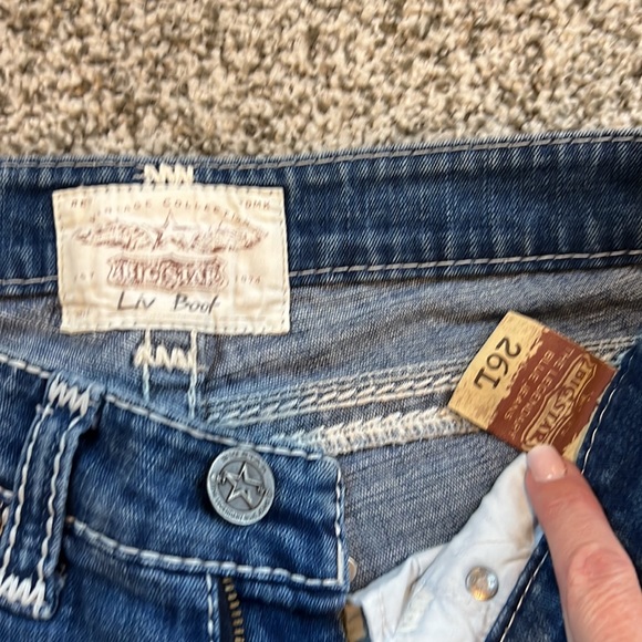 Big Star Distressed Denim Jeans - Picture 2 of 7